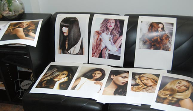 Argan Hair Color Photo Shoot