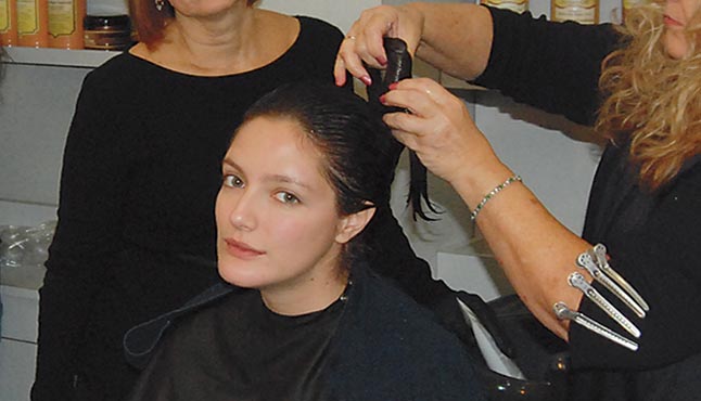 Argan Hair Color Photo Shoot