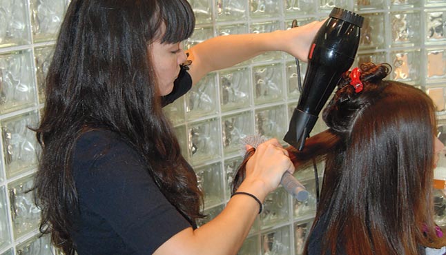Argan Hair Color Photo Shoot