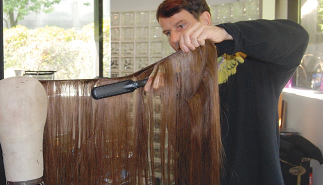 Argan Hair Color Photo Shoot