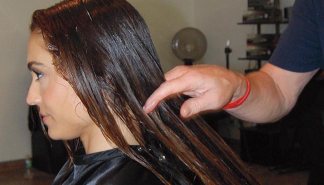 Argan Hair Color Photo Shoot