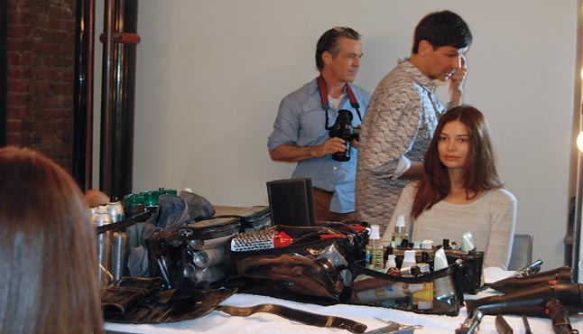 Argan Hair Color Photo Shoot